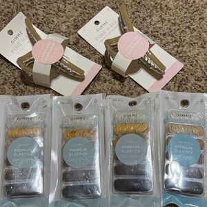 Gimme Bund Hair Clips & Premium Elastics - New in Packaging